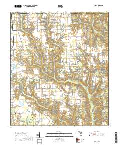 USGS US Topo 7.5-minute map for Bratt FLAL 2021