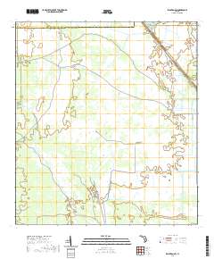 USGS US Topo 7.5-minute map for Brighton SW FL 2021