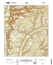 USGS US Topo 7.5-minute map for Bristol FL 2021