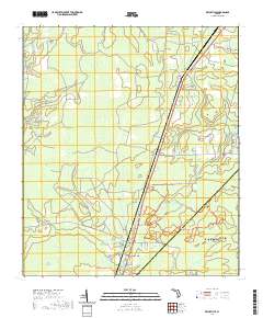 USGS US Topo 7.5-minute map for Bryceville FL 2021