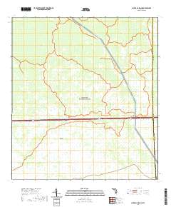 USGS US Topo 7.5-minute map for California Slough FL 2021