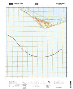 USGS US Topo 7.5-minute map for Cape Saint George FL 2021