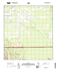 USGS US Topo 7.5-minute map for Catherine Island FL 2021