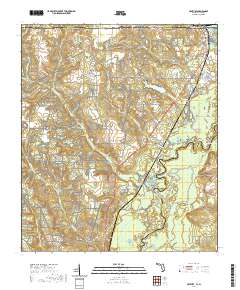 USGS US Topo 7.5-minute map for Century FLAL 2021