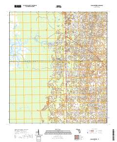 USGS US Topo 7.5-minute map for Chassahowitzka FL 2021