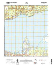 USGS US Topo 7.5-minute map for Choctaw Beach FL 2021