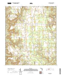 USGS US Topo 7.5-minute map for Chumuckla FL 2021