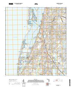 USGS US Topo 7.5-minute map for Clearwater FL 2021