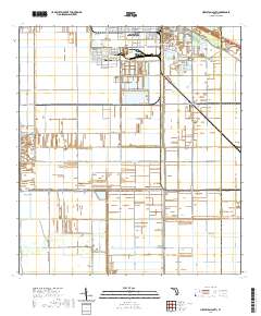 USGS US Topo 7.5-minute map for Clewiston South FL 2021