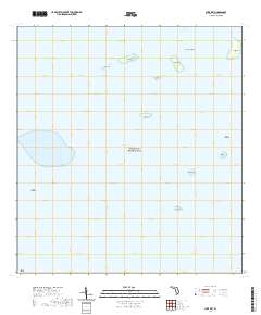 USGS US Topo 7.5-minute map for Clive Key FL 2021