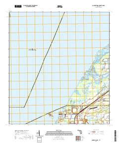 USGS US Topo 7.5-minute map for Cockroach Bay FL 2021