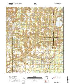 USGS US Topo 7.5-minute map for Compass Lake FL 2021