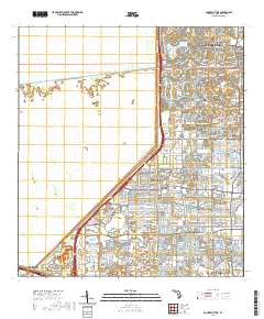 USGS US Topo 7.5-minute map for Cooper City NE FL 2021