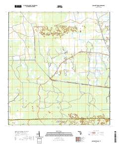 USGS US Topo 7.5-minute map for Cow Bone Island FL 2021