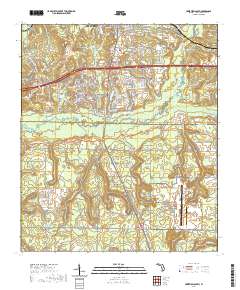 USGS US Topo 7.5-minute map for Crestview South FL 2021