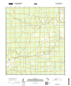 USGS US Topo 7.5-minute map for Cross City SW FL 2021