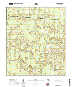 USGS US Topo 7.5-minute map for Cypress Creek FLGA 2021