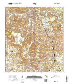 USGS US Topo 7.5-minute map for Dade City FL 2021