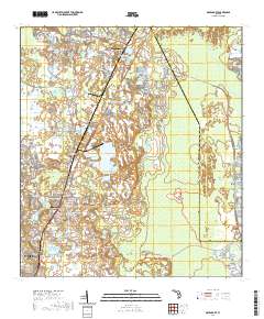 USGS US Topo 7.5-minute map for Davenport FL 2021