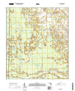 USGS US Topo 7.5-minute map for Day SE FL 2021