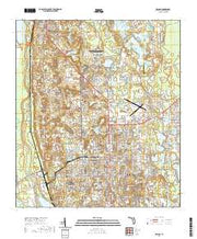 USGS US Topo 7.5-minute map for DeLand FL 2021