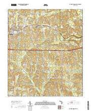 USGS US Topo 7.5-minute map for De Funiak Springs East FL 2021