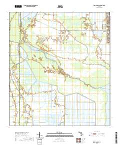 USGS US Topo 7.5-minute map for Deer Park NE FL 2021