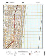 USGS US Topo 7.5-minute map for Delray Beach FL 2021