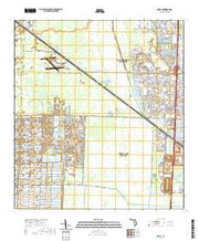 USGS US Topo 7.5-minute map for Delta FL 2021