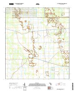 USGS US Topo 7.5-minute map for Devils Garden Slough FL 2021