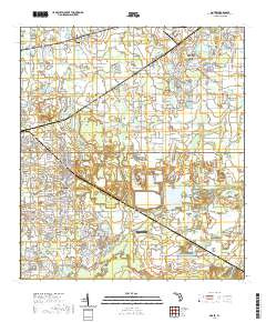 USGS US Topo 7.5-minute map for Dover FL 2021