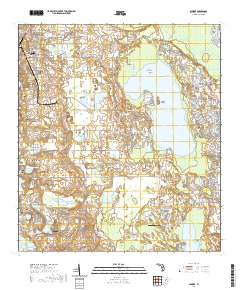 USGS US Topo 7.5-minute map for Dundee FL 2021