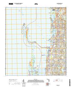 USGS US Topo 7.5-minute map for Dunedin FL 2021