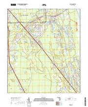 USGS US Topo 7.5-minute map for Durbin FL 2021