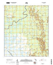 USGS US Topo 7.5-minute map for East Pass FL 2021