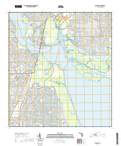 USGS US Topo 7.5-minute map for El Jobean FL 2021