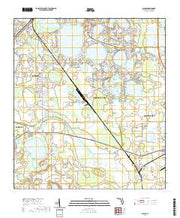 USGS US Topo 7.5-minute map for Eloise FL 2021