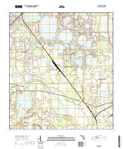 USGS US Topo 7.5-minute map for Eloise FL 2021