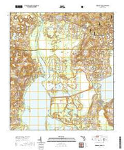 USGS US Topo 7.5-minute map for Emeralda Island FL 2021