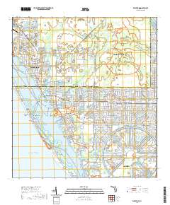 USGS US Topo 7.5-minute map for Englewood FL 2021