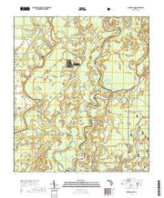 USGS US Topo 7.5-minute map for Estiffanulga FL 2021