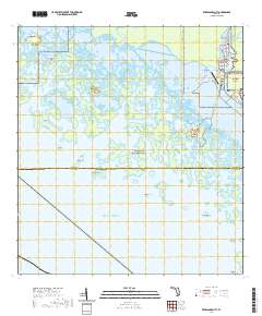 USGS US Topo 7.5-minute map for Everglades City FL 2021