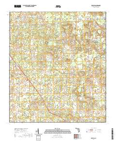 USGS US Topo 7.5-minute map for Fairfield FL 2021