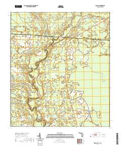 USGS US Topo 7.5-minute map for Fargo SW FLGA 2021