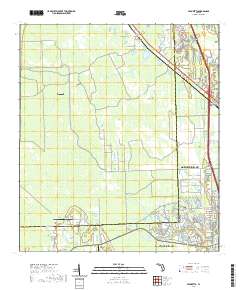 USGS US Topo 7.5-minute map for Favoretta FL 2021