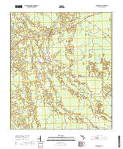 USGS US Topo 7.5-minute map for Fenholloway FL 2021