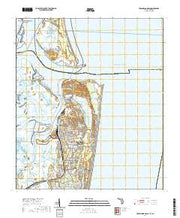 USGS US Topo 7.5-minute map for Fernandina Beach FLGA 2021