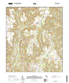 USGS US Topo 7.5-minute map for Fidelis FLAL 2021