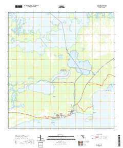 USGS US Topo 7.5-minute map for Flamingo FL 2021