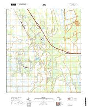 USGS US Topo 7.5-minute map for Fort Drum FL 2021